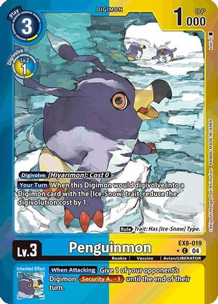 Penguinmon [EX8-019] (Limited Foil) [Chain of Liberation] - Trinity Hobby