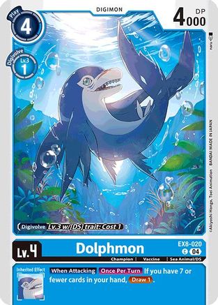 Dolphmon [EX8-020] [Chain of Liberation] - Trinity Hobby