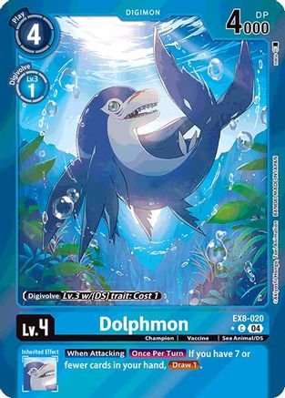 Dolphmon [EX8-020] (Limited Foil) [Chain of Liberation] - Trinity Hobby