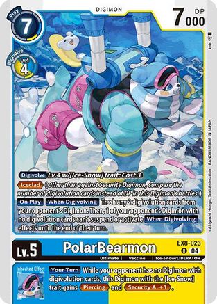 PolarBearmon [EX8-023] [Chain of Liberation] - Trinity Hobby