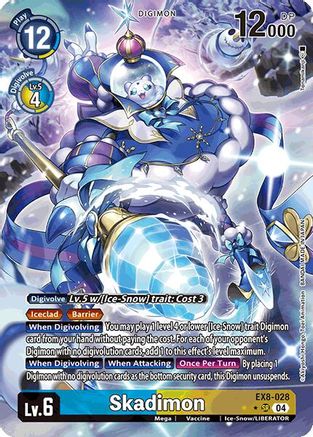 Skadimon [EX8-028] (Alternate Art) [Chain of Liberation] - Trinity Hobby