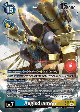 Aegisdramon [EX8-029] (Alternate Art) [Chain of Liberation] - Trinity Hobby
