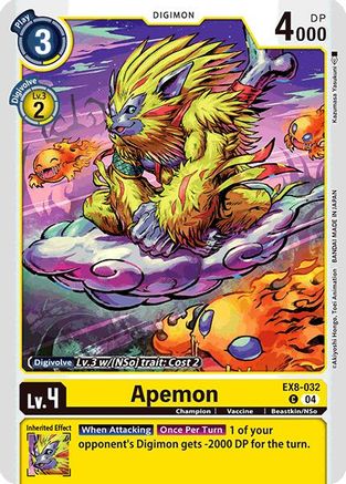 Apemon [EX8-032] [Chain of Liberation] - Trinity Hobby