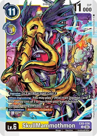 SkullMammothmon [EX8-036] [Chain of Liberation] - Trinity Hobby