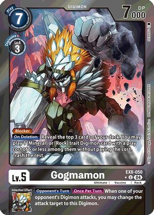 Gogmamon [EX8-050] (Limited Foil) [Chain of Liberation] - Trinity Hobby