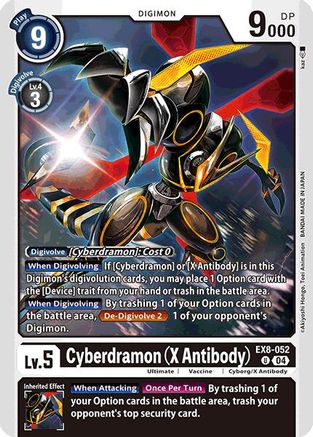 Cyberdramon (X Antibody) [EX8-052] [Chain of Liberation] - Trinity Hobby