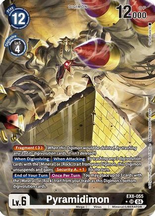 Pyramidimon [EX8-055] (Alternate Art) [Chain of Liberation] - Trinity Hobby