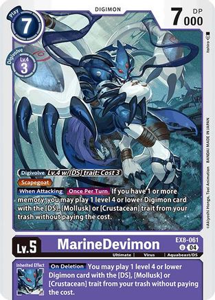 MarineDevimon [EX8-061] [Chain of Liberation] - Trinity Hobby