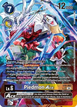 Piedmon ACE [EX8-062] (Alternate Art) [Chain of Liberation] - Trinity Hobby