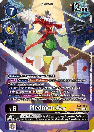 Piedmon ACE [EX8-062] (Textured) [Chain of Liberation] - Trinity Hobby