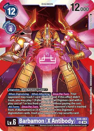 Barbamon (X Antibody) [EX8-063] [Chain of Liberation] - Trinity Hobby