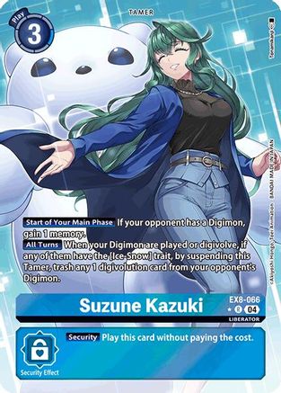 Suzune Kazuki [EX8-066] (Alternate Art) [Chain of Liberation] - Trinity Hobby