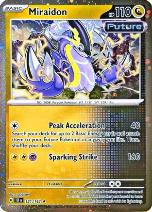 Miraidon (Cosmos Holo) - (121/162) Holofoil [Miscellaneous Cards & Products]