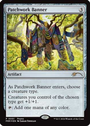 Patchwork Banner  [Foil]  (MEDIA-001) - [Media Promos] - Trinity Hobby