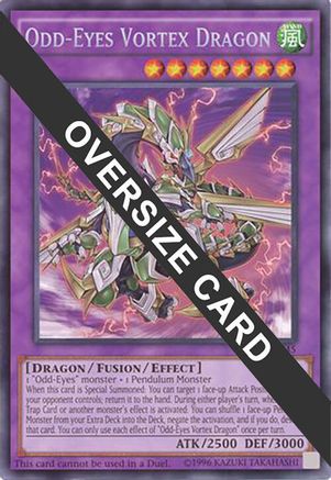 Odd-Eyes Vortex Dragon (Oversized) [DOCS-EN045] Promo - Trinity Hobby