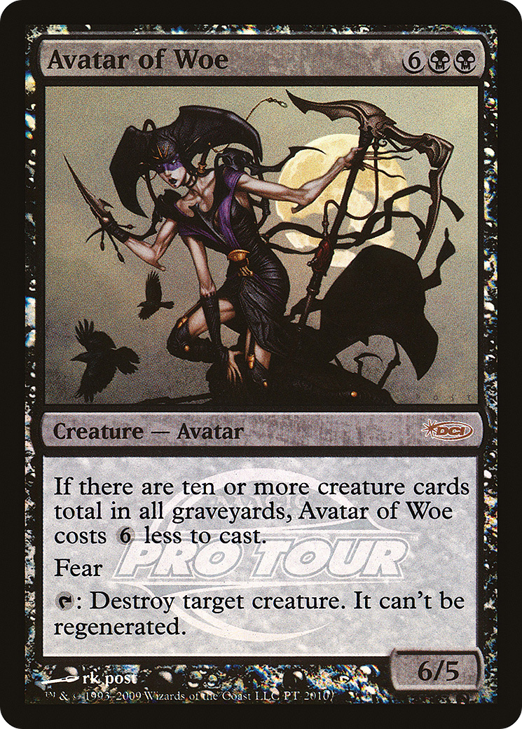 Avatar of Woe (Pro Tour) [Pro Tour Promos] - Trinity Hobby