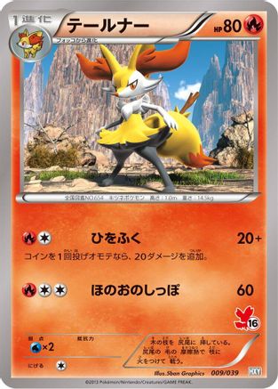 Braixen (Japanese)  009/039 - [XY Beginning Set]