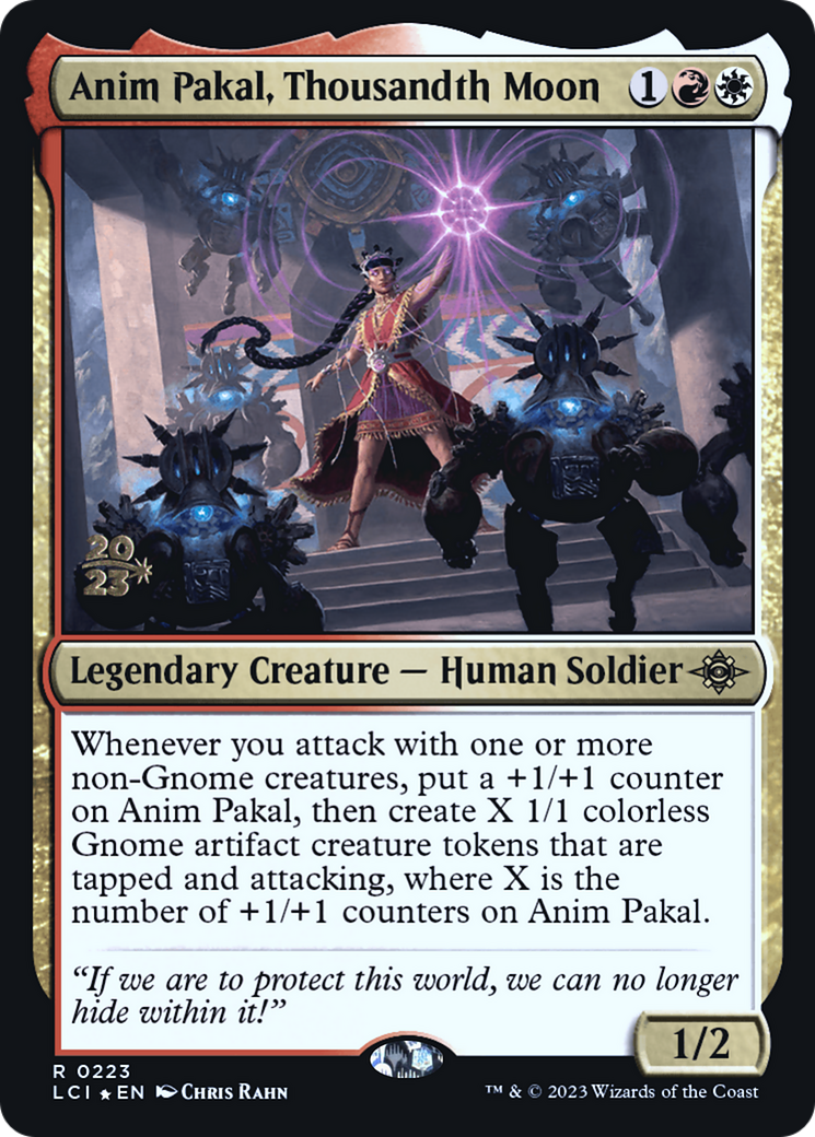 Anim Pakal, Thousandth Moon [The Lost Caverns of Ixalan Prerelease Cards] - Trinity Hobby