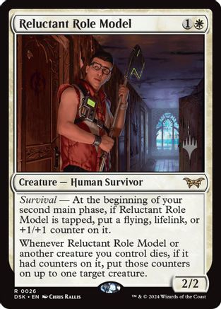 Reluctant Role Model (PPDSK-026) - [Promo Pack: Duskmourn: House of Horror] - Trinity Hobby