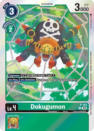 Dokugumon [P-163] (-Chain of Liberation- Upgrade Pack [Chain of Liberation Promos] - Trinity Hobby