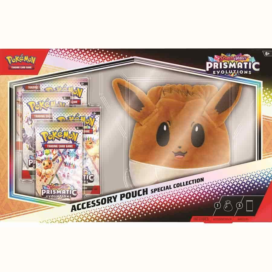 (LIMIT 1) Prismatic Evolutions Accessory Pouch Special Collection