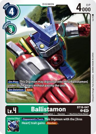 Ballistamon [BT19-047] [Release Special Booster Ver.2.5] - Trinity Hobby