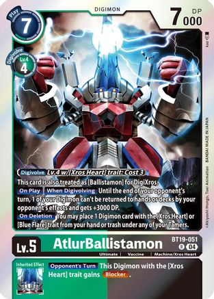 AtlurBallistamon [BT19-051] [Release Special Booster Ver.2.5] - Trinity Hobby
