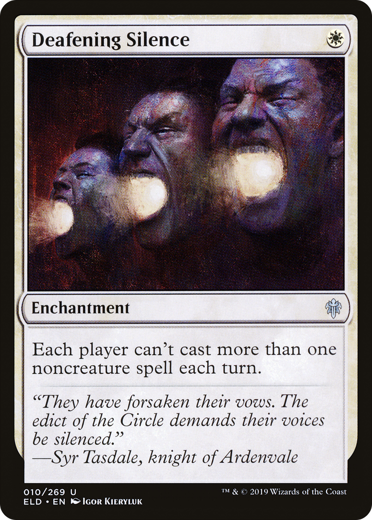 Deafening Silence [Throne of Eldraine] - Trinity Hobby