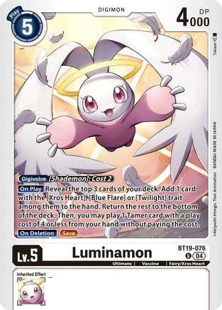 Luminamon [BT19-076] [Release Special Booster Ver.2.5] - Trinity Hobby