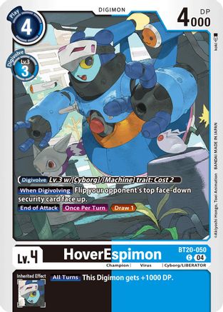 HoverEspimon [BT20-050] [Release Special Booster Ver.2.5] - Trinity Hobby