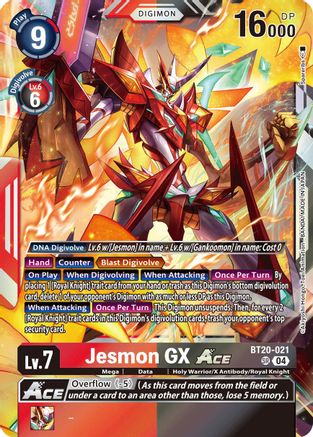 Jesmon GX ACE [BT20-021] [Release Special Booster Ver.2.5] - Trinity Hobby