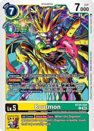 Boutmon [BT20-034] [Release Special Booster Ver.2.5] - Trinity Hobby