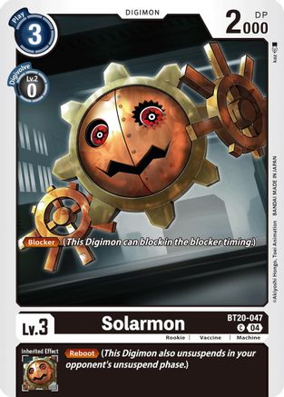 Solarmon [BT20-047] [Release Special Booster Ver.2.5] - Trinity Hobby