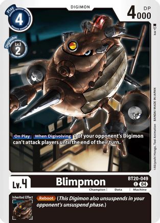 Blimpmon [BT20-049] [Release Special Booster Ver.2.5] - Trinity Hobby
