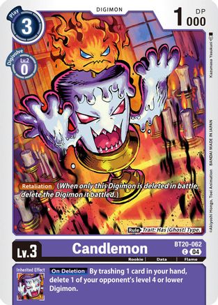 Candlemon [BT20-062] - BT20-062 [Release Special Booster Ver.2.5] - Trinity Hobby