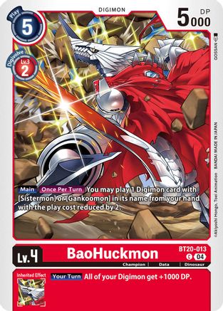 BaoHuckmon [BT20-013] [Release Special Booster Ver.2.5] - Trinity Hobby