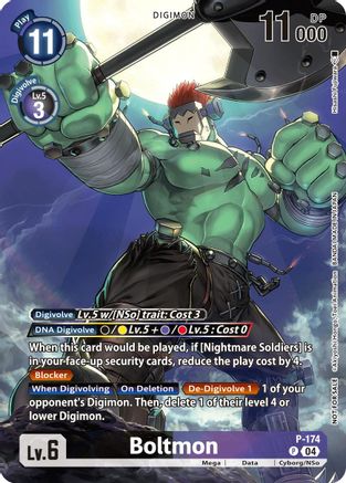 Boltmon [P-174] (Update Pack 2025) [Release Special Booster Ver.2.5] - Trinity Hobby