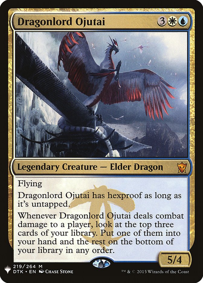 Dragonlord Ojutai [The List] - Trinity Hobby
