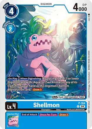 Shellmon [P-164] (Store Tournament 2025 Vo.1 Participation Pack) [Promotional Cards] - Trinity Hobby