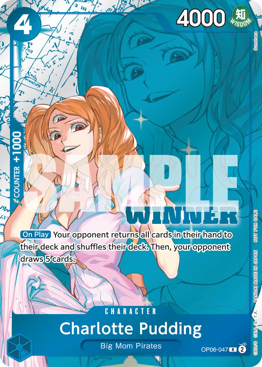 Charlotte Pudding (Winner Pack 2025 Vol. 1) (OP06-047) - [One Piece Promotion Cards] Foil - Trinity Hobby