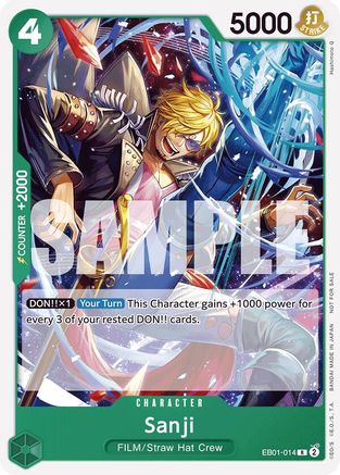 Sanji (Tournament Pack 2025 Vol. 1) (EB01-014) - [One Piece Promotion Cards] - Trinity Hobby