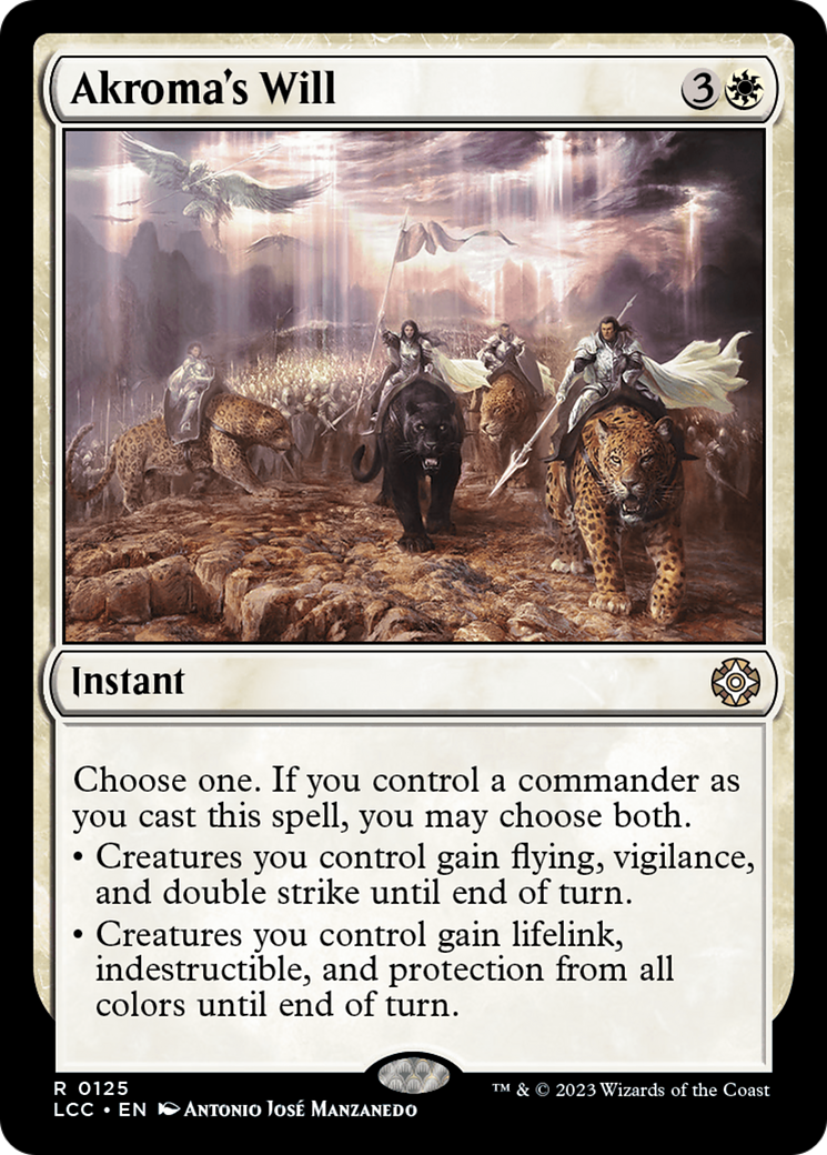 Akroma's Will [The Lost Caverns of Ixalan Commander] - Trinity Hobby