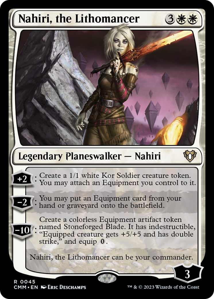 Nahiri, the Lithomancer [Commander Masters] - Trinity Hobby