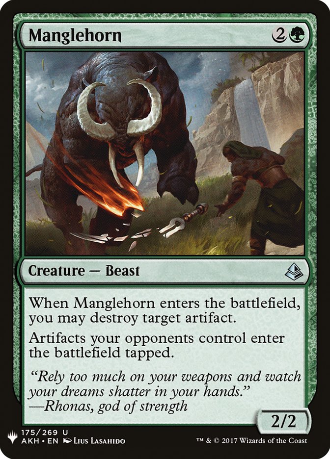Manglehorn [Mystery Booster] - Trinity Hobby