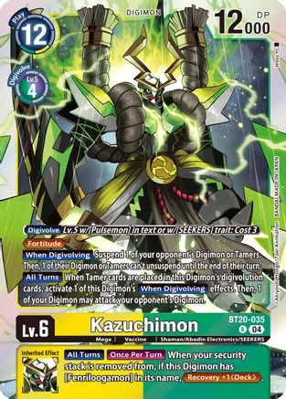 Kazuchimon [BT20-035] [Release Special Booster Ver.2.5] - Trinity Hobby