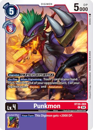 Punkmon [BT20-069] [Release Special Booster Ver.2.5] - Trinity Hobby