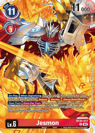 Jesmon [BT20-017] [Release Special Booster Ver.2.5] - Trinity Hobby
