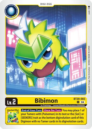 Bibimon [BT20-003] [Release Special Booster Ver.2.5] - Trinity Hobby