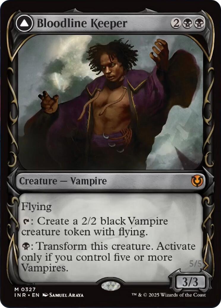 Bloodline Keeper // Lord of Lineage (Showcase) [Innistrad Remastered] - Trinity Hobby