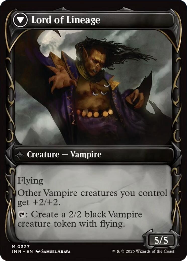 Bloodline Keeper // Lord of Lineage (Showcase) [Innistrad Remastered] - Trinity Hobby